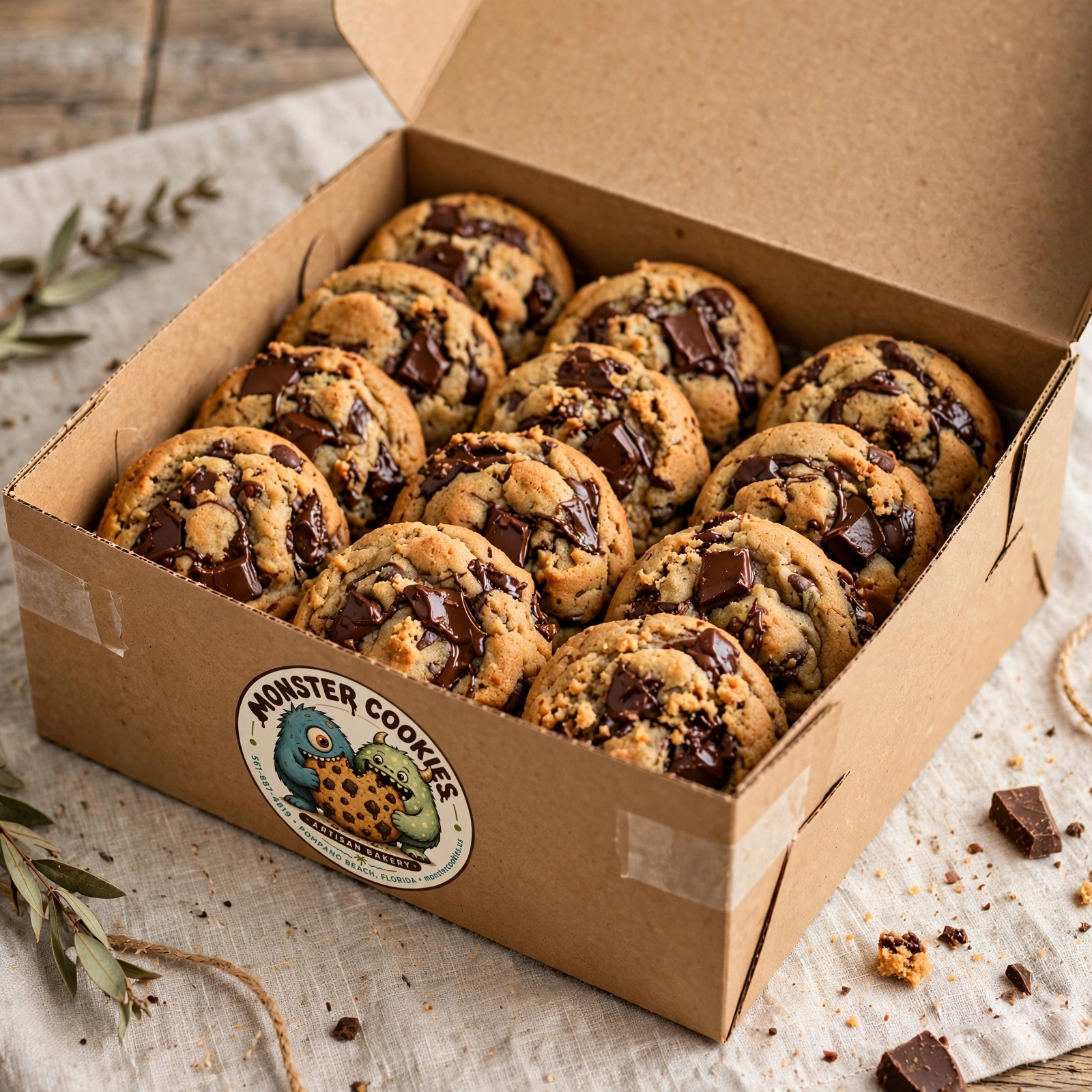 Monster Bakery Box